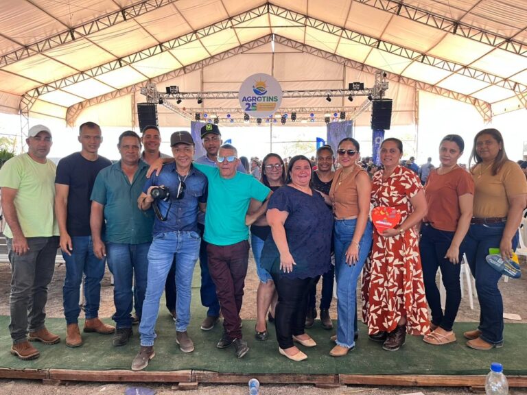 Prefeita Flávia do Leitoa e comitiva participam da 25ª Edição da AgroTins 2025
